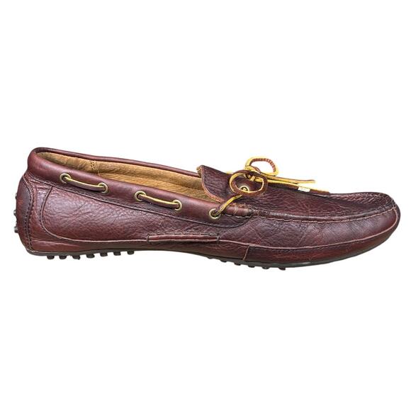 Polo Ralph Lauren Men’s Wyndings Brown Leather Driving Loafer Size US 12 main image 7